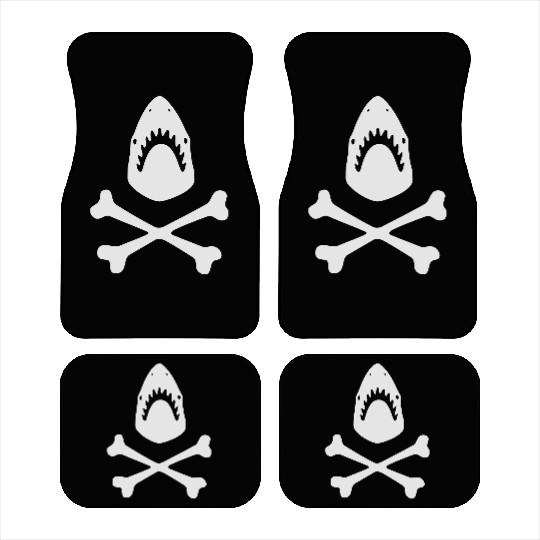 Shark crossbones Car Mats