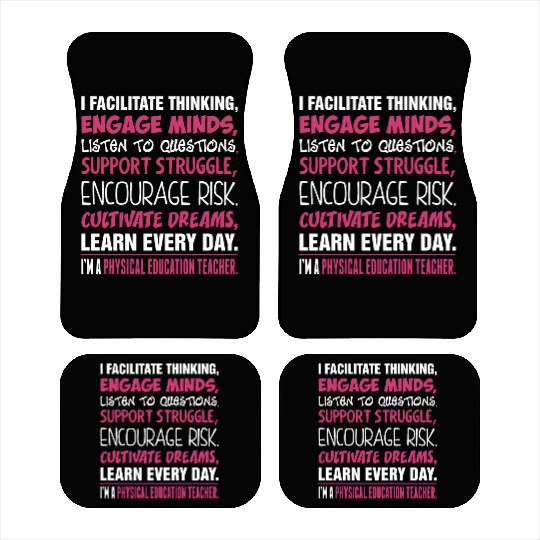 Im A Physical Education Teacher Car Mats