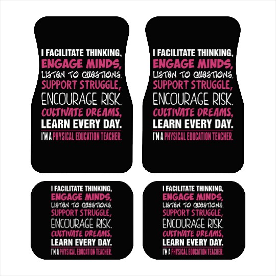 Im A Physical Education Teacher Car Mats