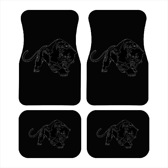Black Panther Car Mats