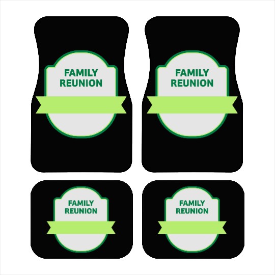 family reunion Car Mats