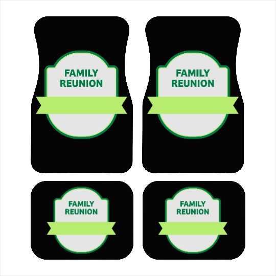 family reunion Car Mats