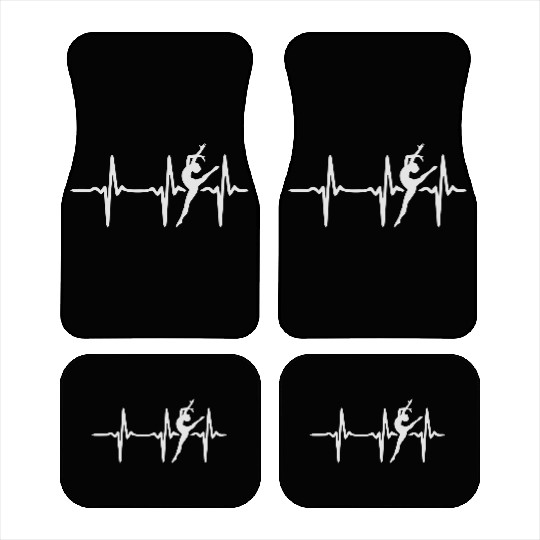 Heart Beat Dance Car Mats