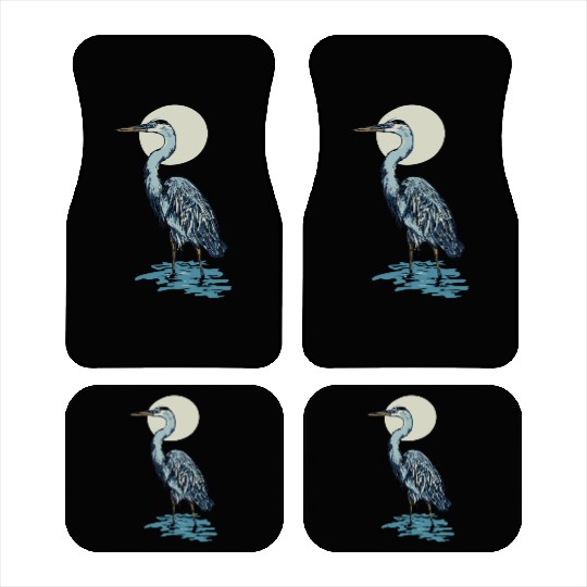 Heron Moon Car Mats