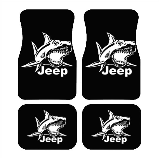 Jeep Great White Shark Car Mats