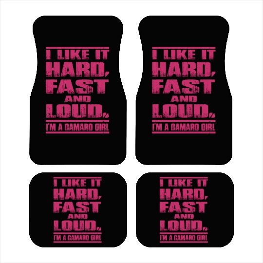 Camaro - Camaro - i lkie it hard, fasr and loud. Car Mats
