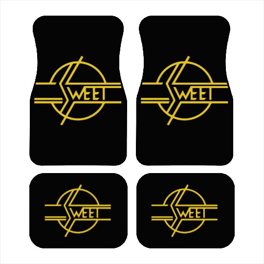 New THE SWEET BAND Glam 70s Classic Rock Band 70s Car Mats