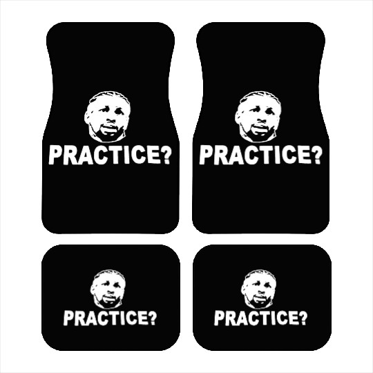 Allen Iverson practice Philadelphia 76Ers softball Car Mats