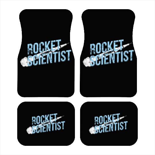Science - Rocket Scientist Car Mats