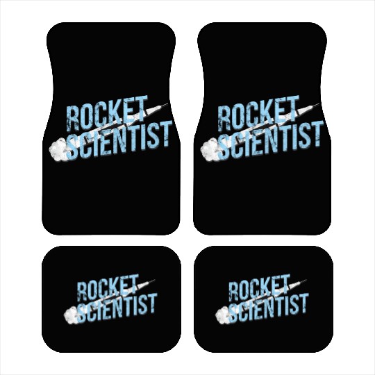 Science - Rocket Scientist Car Mats