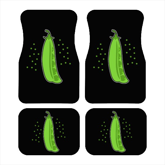 Pea Pod Vegetable Car Mats