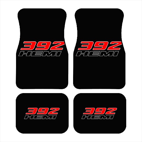 HEMI Hellcat Street Racing Technology Motor Engi Car Mats