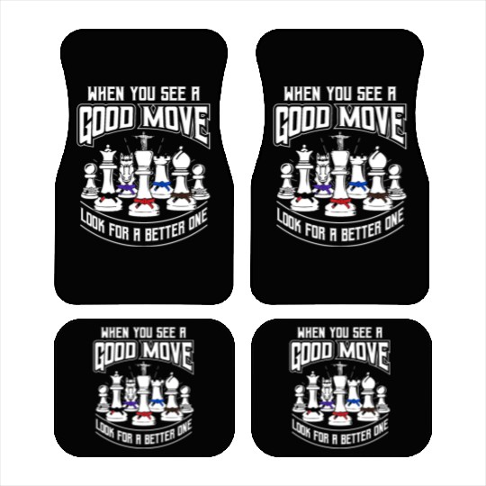 Chess Move - BJJ and Jiu Jitsu Car Mats