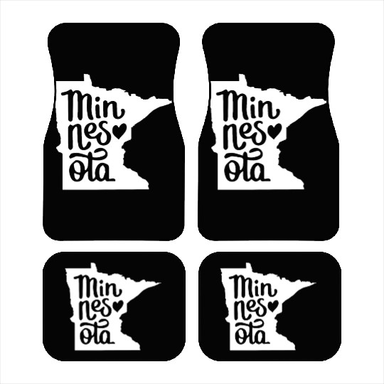 Minnesota Home State Minnesota music Car Mats