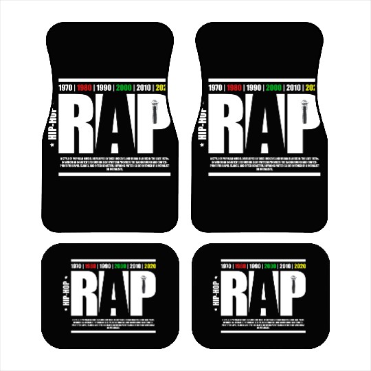 Hip-Hop Collection "Rap" Car Mats