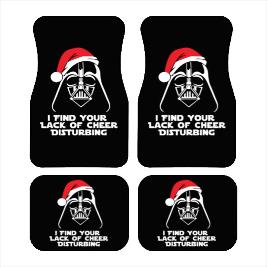 New Funny Darth Vader Star Wars Themed Christmas Car Mats