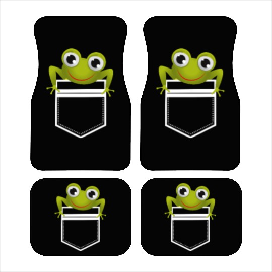 Cute Pocket Frog Toad Amphibian Animal Gift Car Mats