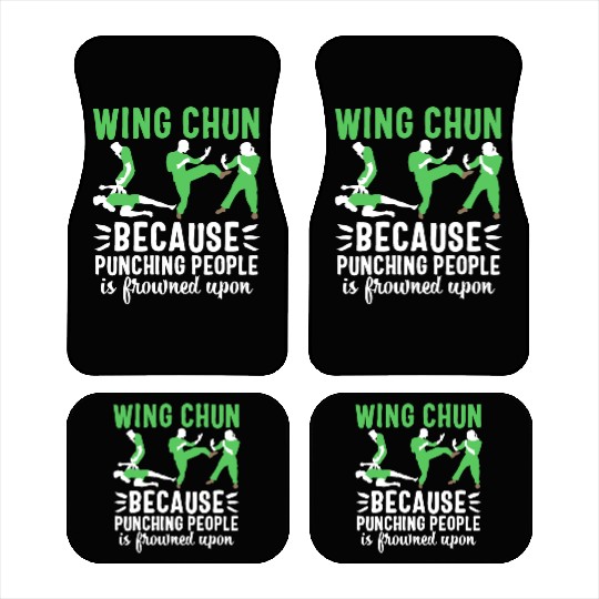 Wing chun Car Mats Kung Fu Martial Arts usa sport
