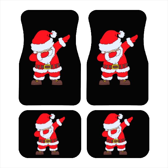 Dabbing Santa Car Mats Santa Claus Christmas Dab
