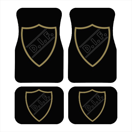 DIF Gold Car Mats