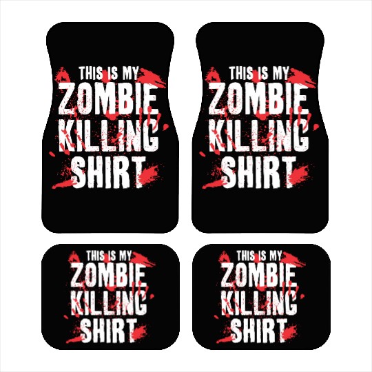 THIS IS MY ZOMBIE KILLING Car Mats