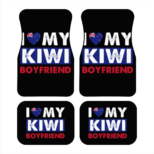 Kiwi Boyfriend Love Car Mats