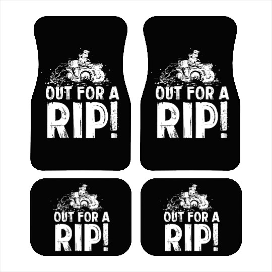 Out for a Rip Dirt Biking - Noisy 4x4 ATV Off Road Car Mats