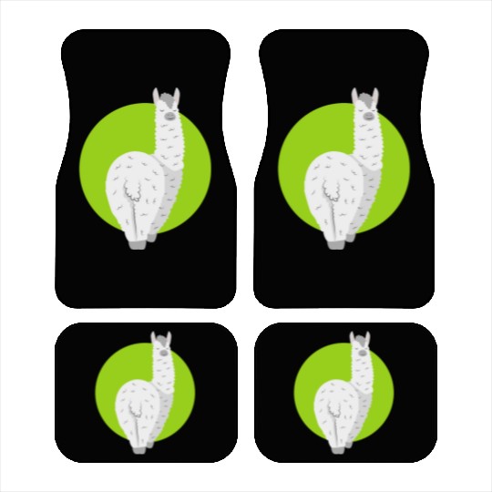 Funny Llama Llama Car Mats | Perfect gift ideas