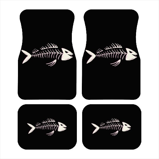 Fish Skeleton Car Mats