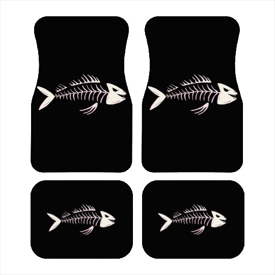 Fish Skeleton Car Mats
