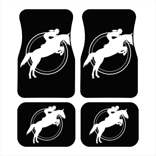 Show Jumping Western Car Mats