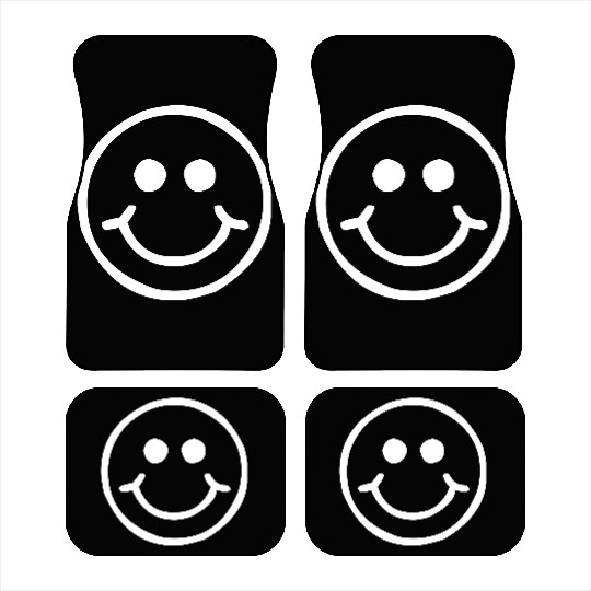 Smiley Face Car Mats