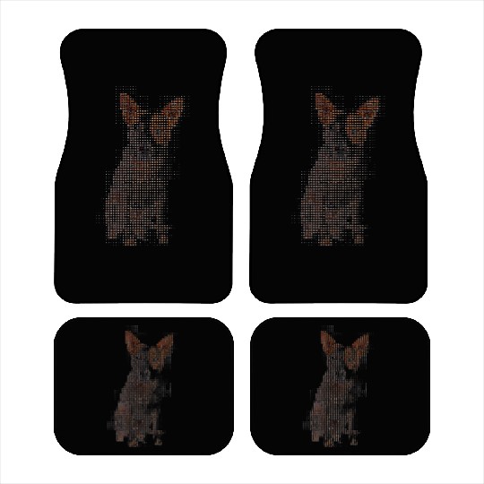 Australian Cattle Dog Car Mats