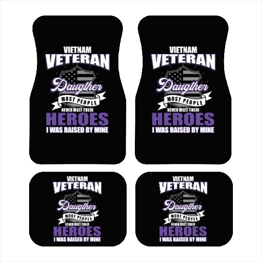 Vietnam Veteran, gift, birthday, heroes Car Mats