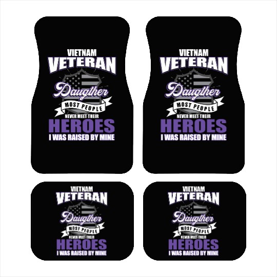 Vietnam Veteran, gift, birthday, heroes Car Mats
