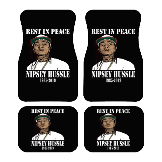 Nipsey Hussle Rest in Peace Car Mats