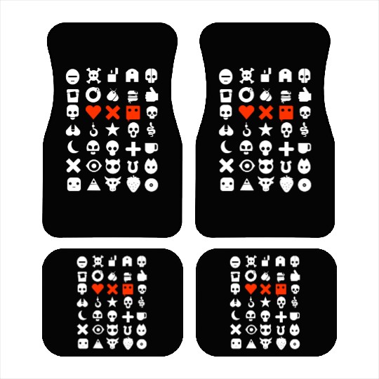 love dead robot Car Mats