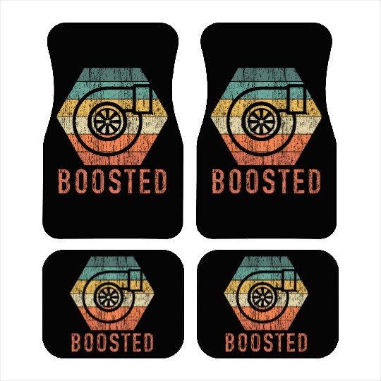 Turbo Car Boosted Car Mats