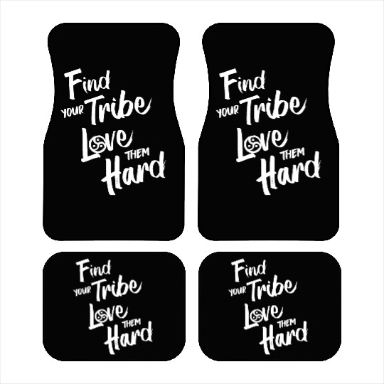 Find Your Tribe - BDSM Triskelion Car Mats