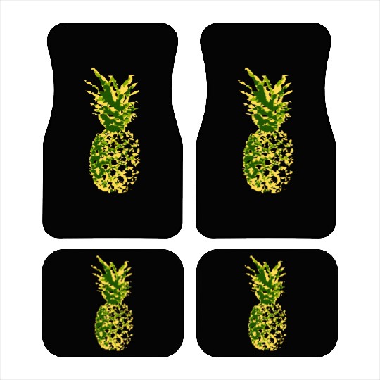 Ananas Pineapple Fruit summer 2reborn CUBE Car Mats