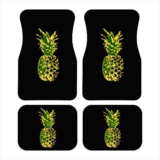 Ananas Pineapple Fruit summer 2reborn CUBE Car Mats