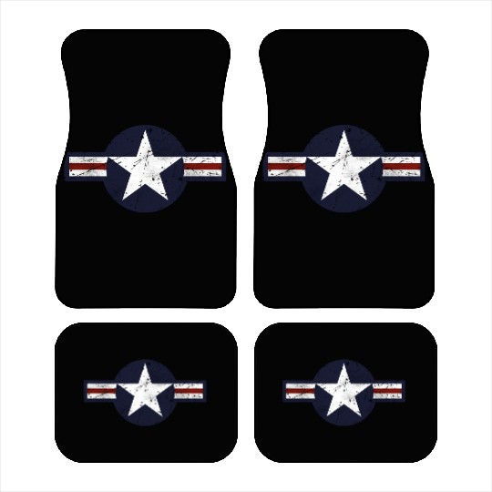 USAF US Air Force Roundel Car Mats