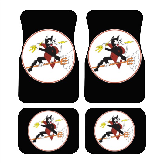 Fighter Squadron 191 (VF-191) Satan's Kittens Car Mats
