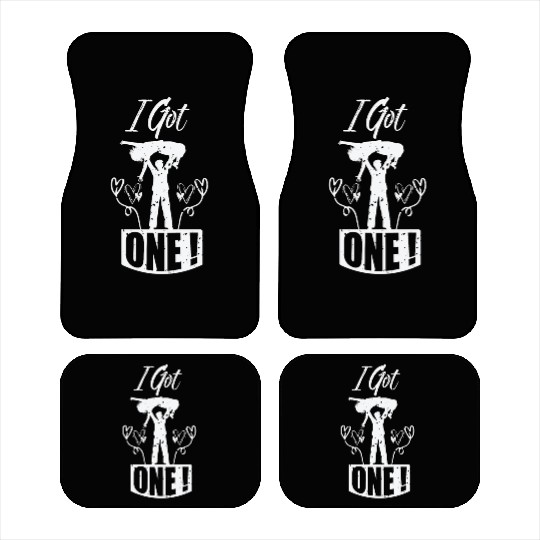 Bachelor Party Engagement Groom and Bride Humor Car Mats