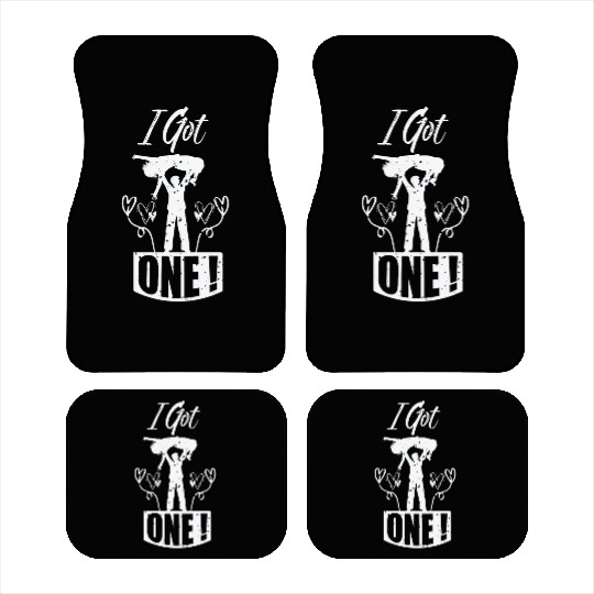 Bachelor Party Engagement Groom and Bride Humor Car Mats