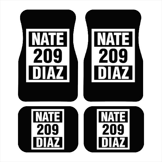 Nate Diaz Stockton 209 Car Mats