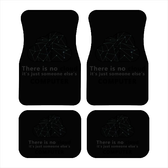 Cloud Computer Funny Car Mats