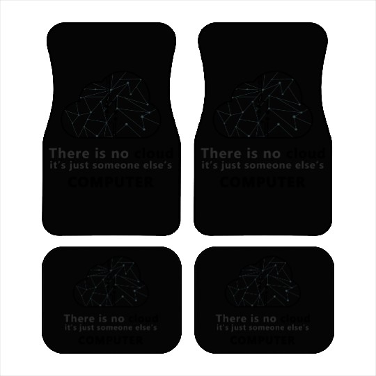 Cloud Computer Funny Car Mats