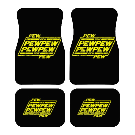 Pew Pew Pew Car Mats