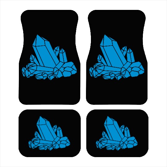 Blue crystal clipart Car Mats